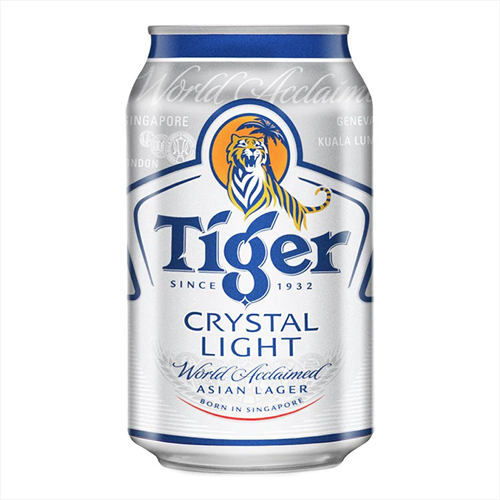 Tiger Crystal Can 330 ml